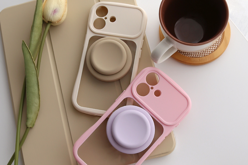 MagSafe対応グリップセットiPhoneケース【softy】